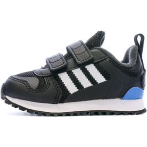 BASKET Baskets Noir Garçon Adidas Zx 700 - ADIDAS ORIGINALS - Scratch - Textile - Enfant