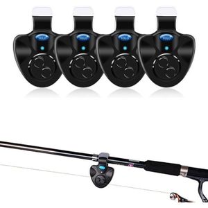 NAKESHOP Lot de 10 pcs Cloche d'Alarme Pour Canne à Pêche - Sport