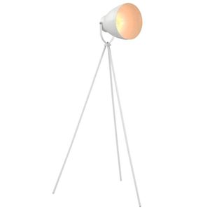 Festnight Lampadaire pour Salon Métal Lampe sur Pied Gris E27