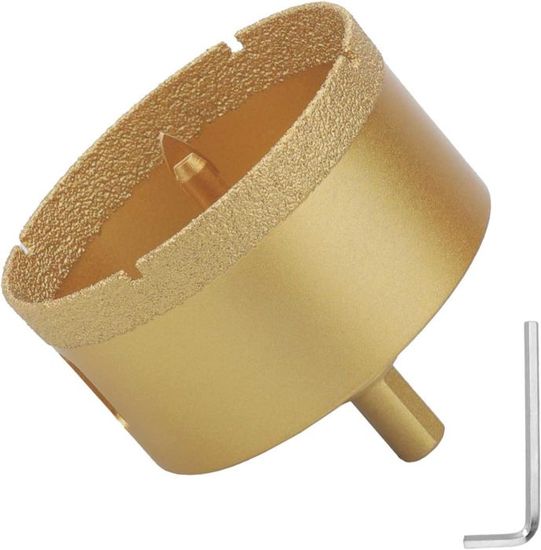 Jeu De 8 Couronnes à Carrelage Céramique (diamètres 22 à 73 Mm) - Forets Tungstène, Coffret Inclus