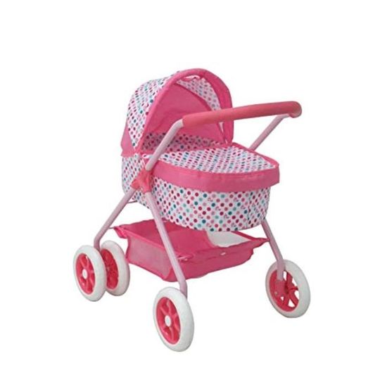 Landau Pliable Pour Poupée Madesa – Tôle – Espagne – 5-7 Ans – Occasion