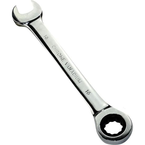 AERZETIX - Clé Plate Mixte Courte - Clé à Fourche Vers Clé à Cliquet à