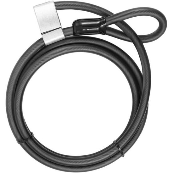 Antivol Vélo à Câble Sécurisé 1/2 Pouce - Longueurs 4FT/6FT/8FT/10FT Avec Boucles