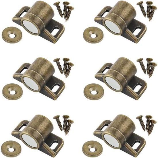 Loquets Magnétiques En Bronze Pour Portes D'armoires