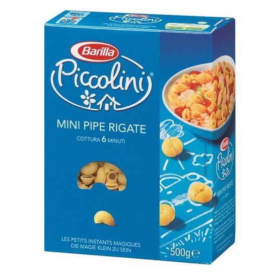 Barilla Pâtes mini pipe rigate 500g - Cdiscount Au quotidien