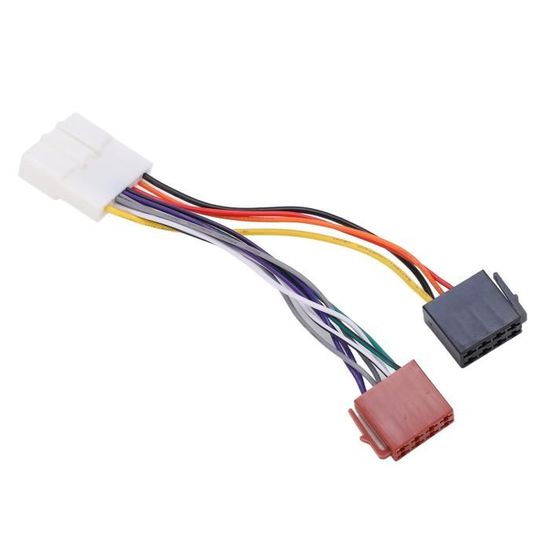 Faisceau Adaptateur ISO Pour Autoradio BMW - Compatible E36, E46, E39, X5, Z3, Mini, Etc.
