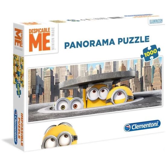 MINIONS Puzzle Panorama 1000 pièces Cdiscount Jeux Jouets