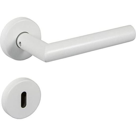 Gedotec Poignée De Meuble COLOUR En Plastique, Blanc