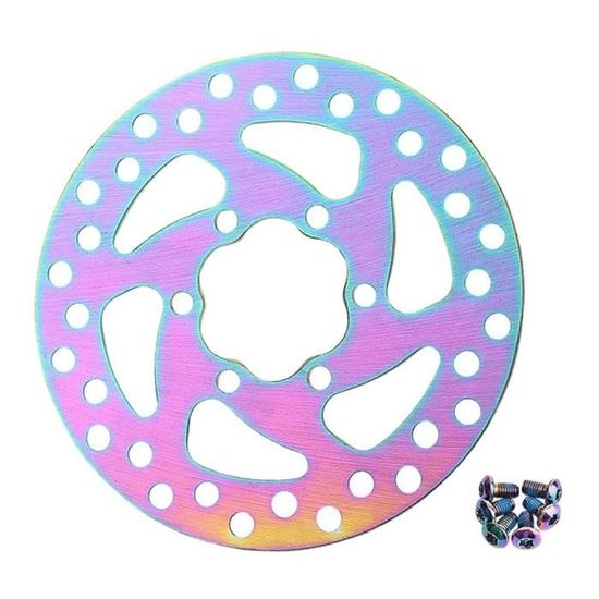 Disque de Frein à Disque en Acier Inoxydable pour Vélo avec Verrouillage Central 140mm/160mm/180mm Adapté pour VTT et Route, Performances de Freinage * et Fiables Disque de Frein à Disque en Acier Inoxydable pour Vélo avec Verrouillage Central 140mm/160mm/180mm Adapté pour VTT et Route, Performances de Freinage * et Fiables
