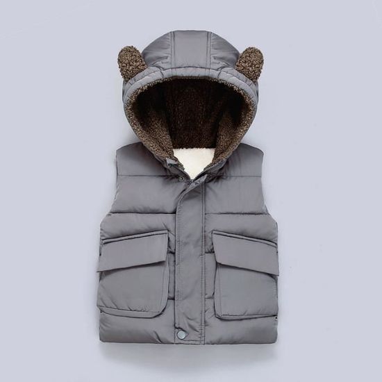 Doudoune D’hiver Avec Capuche Pour Garçon – Matelassée, Doublure Polaire – Chaude Et Coupe-vent – Pour Activités Extérieures - 9