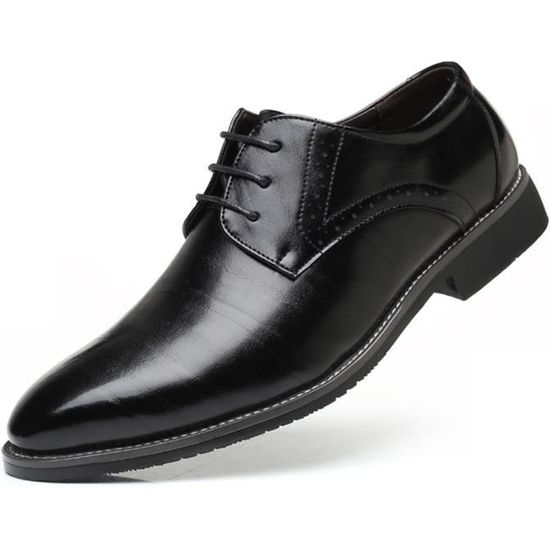 Lacets Cirés Fins Pour Chaussures Habillées - Lot De 2 Paires, 90 Cm, Noir, Rond, Pour Homme - 5