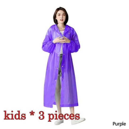 Poncho De Pluie 3 En 1 Homme - Imperméable, Réutilisable, Multifonction (abri, Bâche), Pour Camping, Randonnée, Pêche