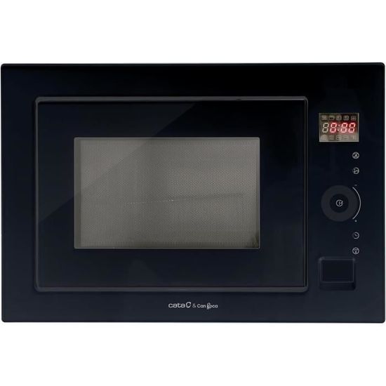 Forno A Microonde Cata MC 25 GTC WH Da Incasso - 25L, 900W, Grill 1000W, 5 Livelli, Timer 95' - Colore Nero