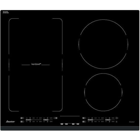 Sauter SPI6467B - Table de cuisson à induction - 3 plaques de