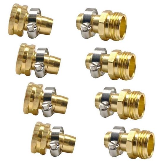 Raccord De Tuyau Hexagonal En Laiton Mâle à Femelle Raccord Sans Soudure 32 X 25 Mm - SODIAL