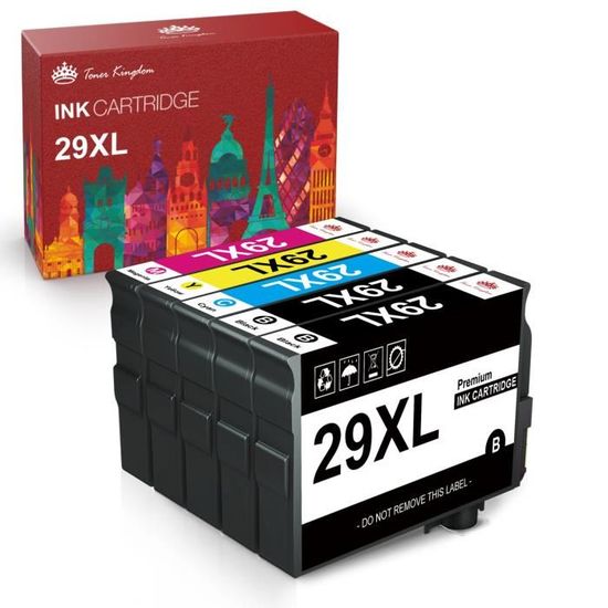 Cartouches D'encre Compatibles T29XL Pour Epson XP-245, XP-247 - Lot, Technologie Jet D'encre, Neuves