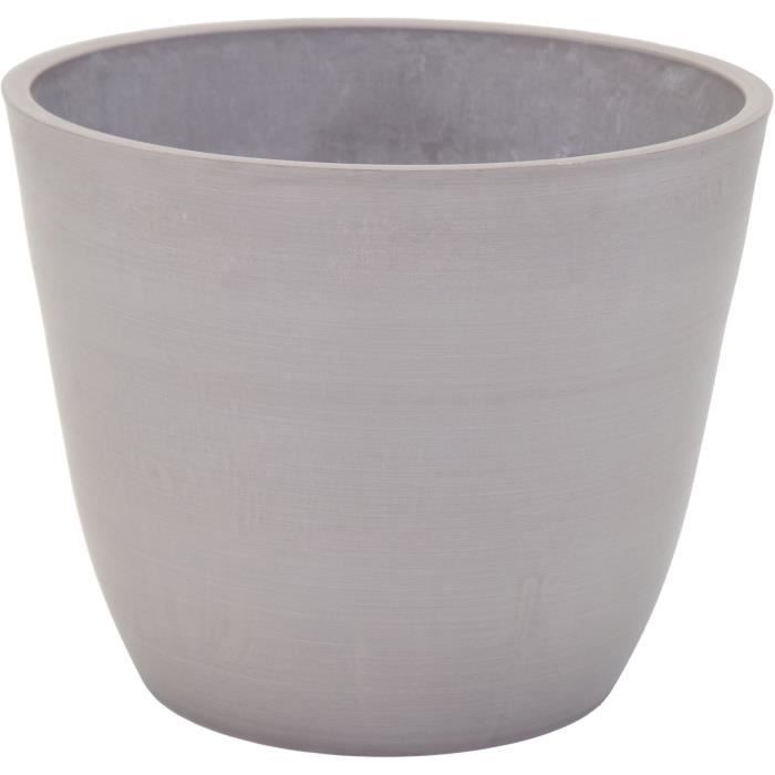 Pot de fleur MEGA COLLECTIONS Ecostone Egg Ø 31 cm H 25 5 cm