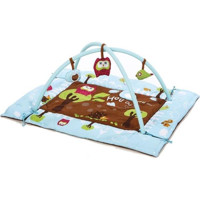 LUDI Tapis d'éveil Chouette