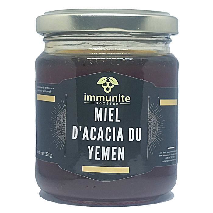 Miel d’Acacia du Yémen - Première qualité - Poids net 250g - Pur - 100% naturel -miel rare - Immunitebooster
