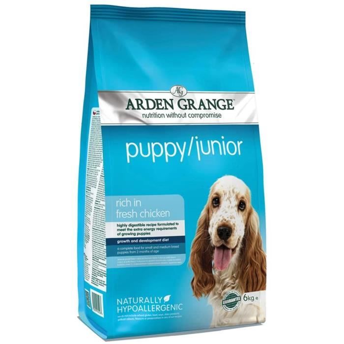 Nourriture pour chiens Arden Grange Puppy Junior Croquettes pour Chien 36003