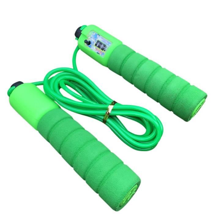 Accessoires Fitness - Musculation,Enfants enfants corde à sauter sauter corde longueur réglable comptage automatique - Type Green