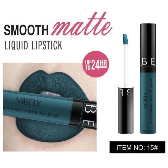 Long Lasting Matte Lipstick imperméable imper Gloss cosmetics liquide LGX80927913O