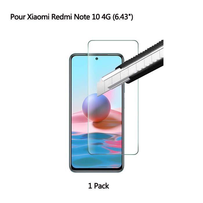 Pour Xiaomi Redmi Note 10 4G Verre Trempé d'écran Protection Écran Film Protecteur Xiaomi Redmi Note 10 4G (1 Pack)