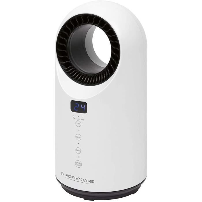 ProfiCare Chauffage soufflant - Chauffage electrique - Radiateur Soufflant - Chauffage soufflant 2 en 1 en céramique et ventila A210