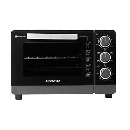 Brandt FC265MB - Mini Four Électrique - 5 Modes De Cuisson (Chaleur Tournante, Convection Naturelle…) - Minuteur - 26L - 1500W -