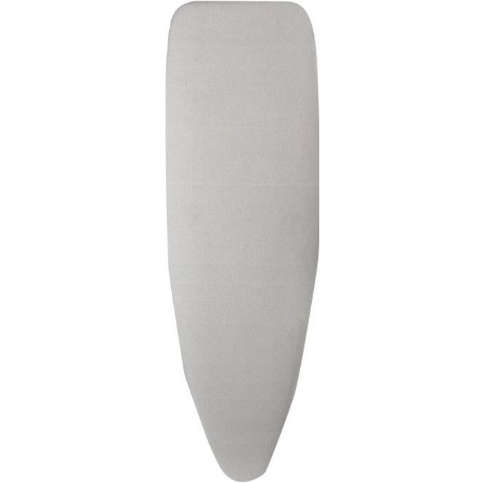 Housse de table à repasser T2 Métallisé - 116 à 125 cm - Gris