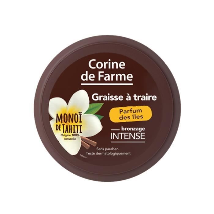 Corine de Farme - Graisse à Traire - Parfum des îles - Monoï Bronzage - 150ml