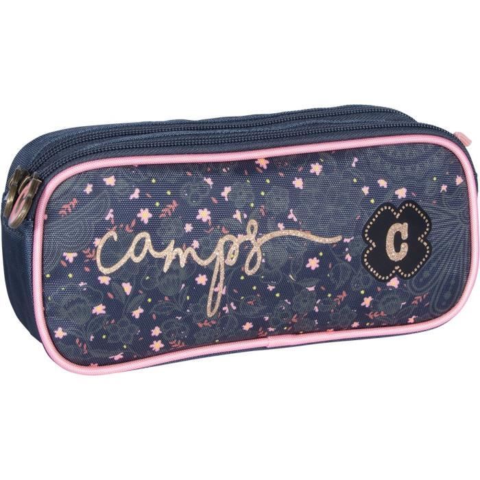 CAMPS Trousse Double Ccompartiment Paisley Enfant