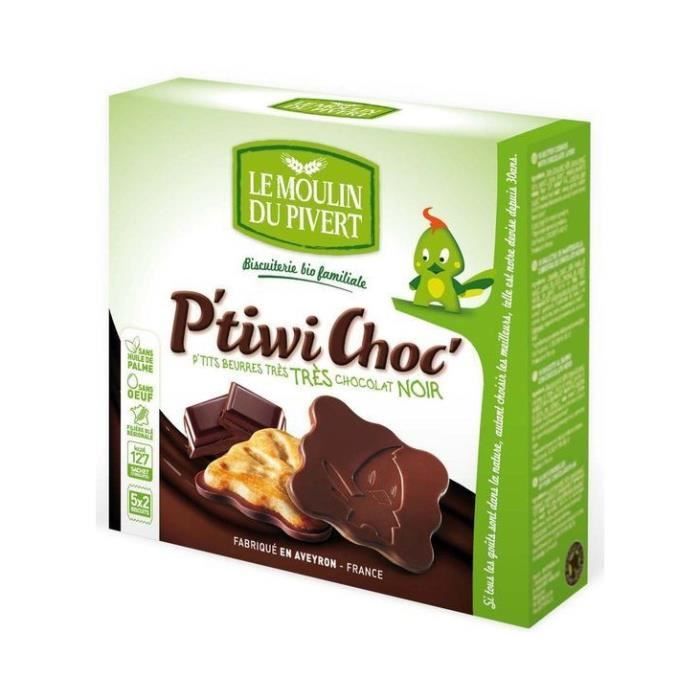 P’tiwi choc au chocolat noir 125gr