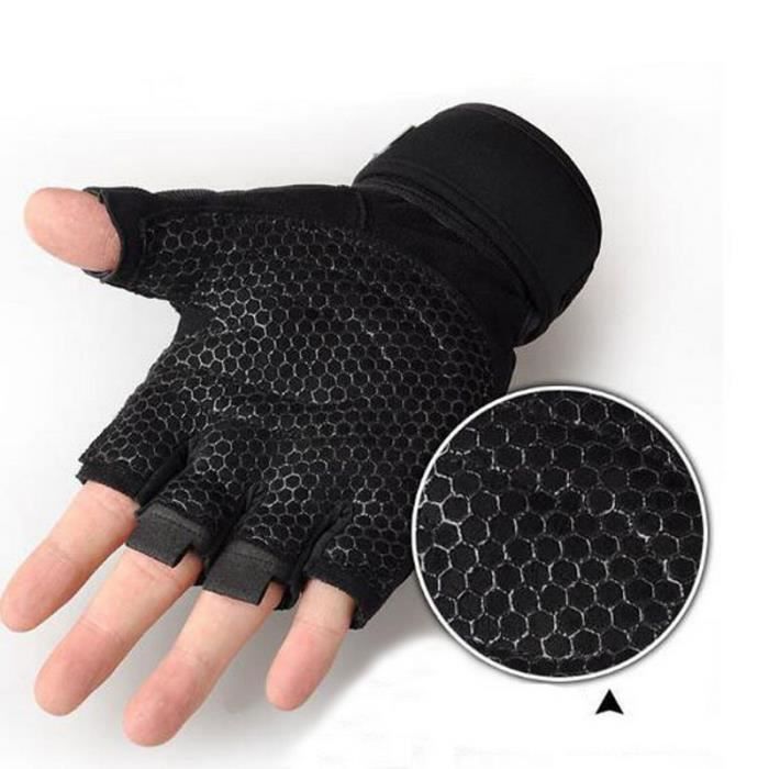 Gants de sport, une paire, utilisés pour le cyclisme, le fitness, la musculation