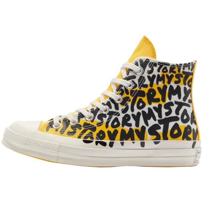 Chaussures CONVERSE MY Story Chuck 70 HI Blanc - Mixte/Adulte