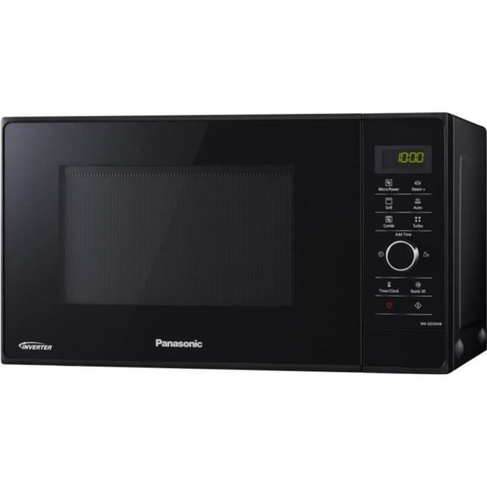 Panasonic NN-GD35, Comptoir, Micro-onde combiné, 23 L, 1000 W, Rotatif, Toucher, Noir