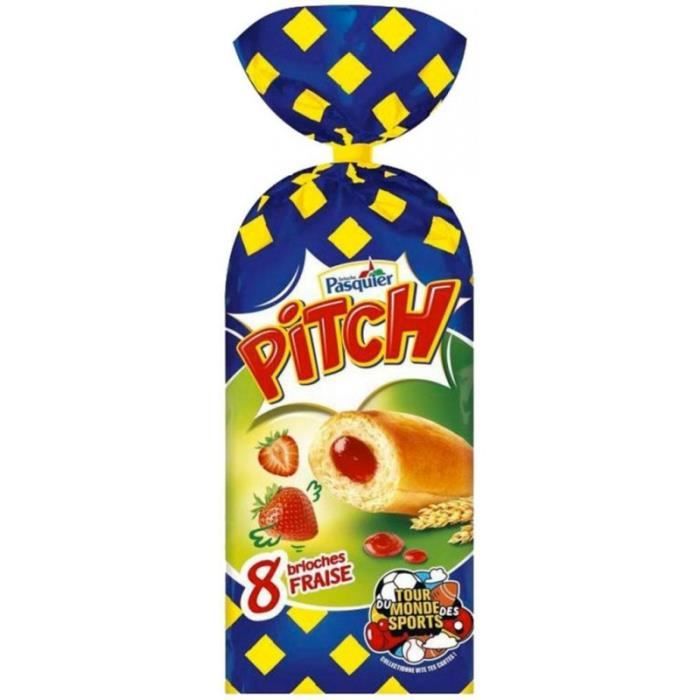 Pitch Brioches à la Fraise 310g (lot de 3)