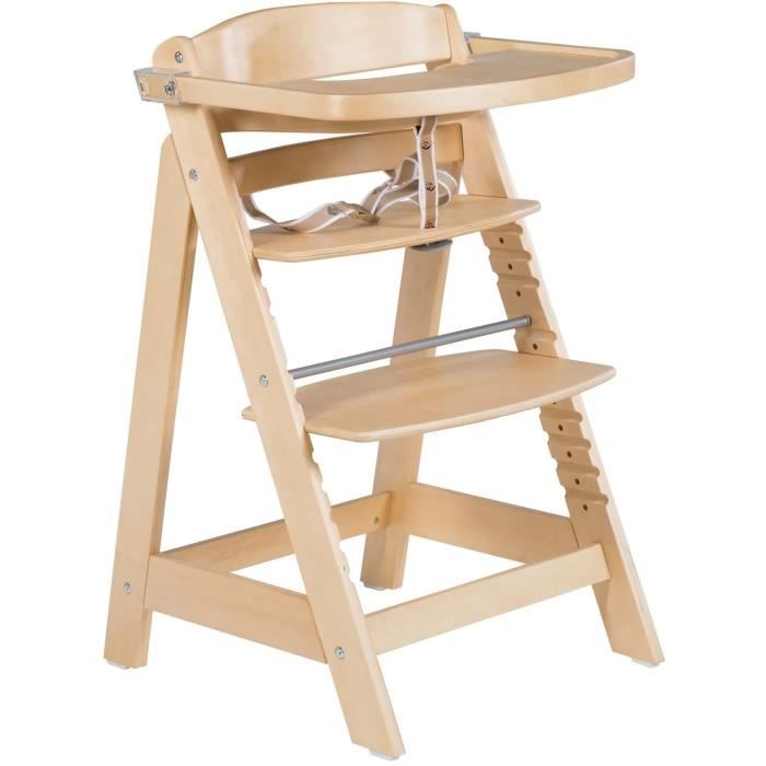 Chaise Haute Roba Sit Up Click & Fun bois naturel 2018