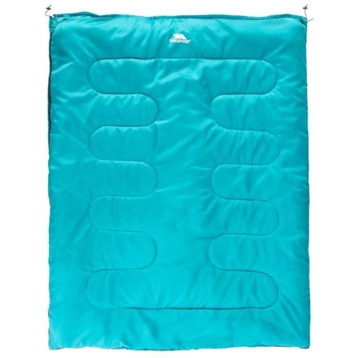 TRESPASS Sac de couchage Catnap - 3 personnes - Bleu