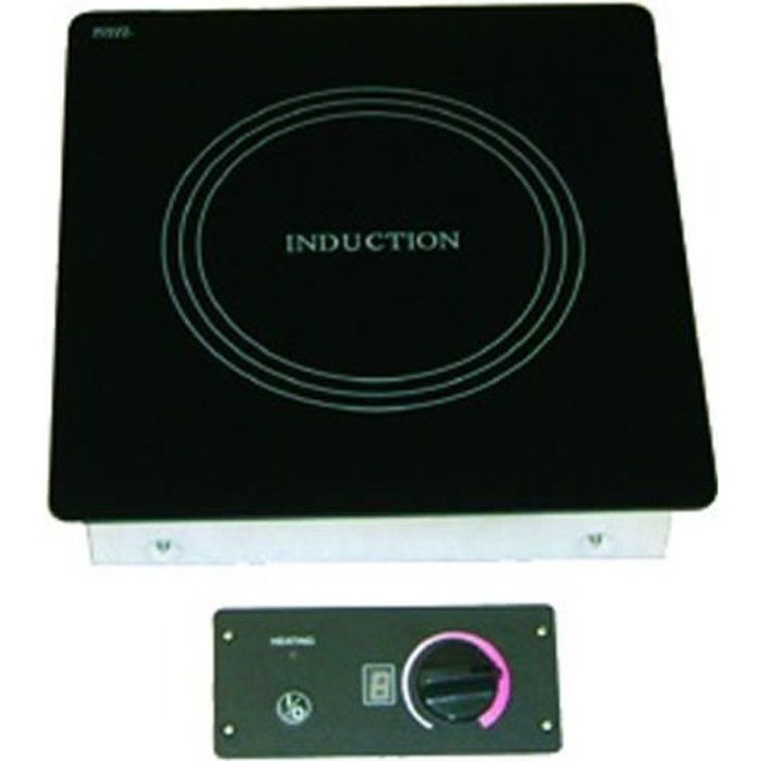 Plaque à induction encastrable simple foyer - L360 x P380 x H80 mm - VALERA