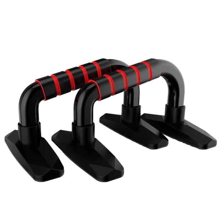 1 paire de push-up poitrine forme h abdomen formateur outil poignée cadre stand RACK DE RANGEMENT - RACK A EXERCICE - SUPPORT