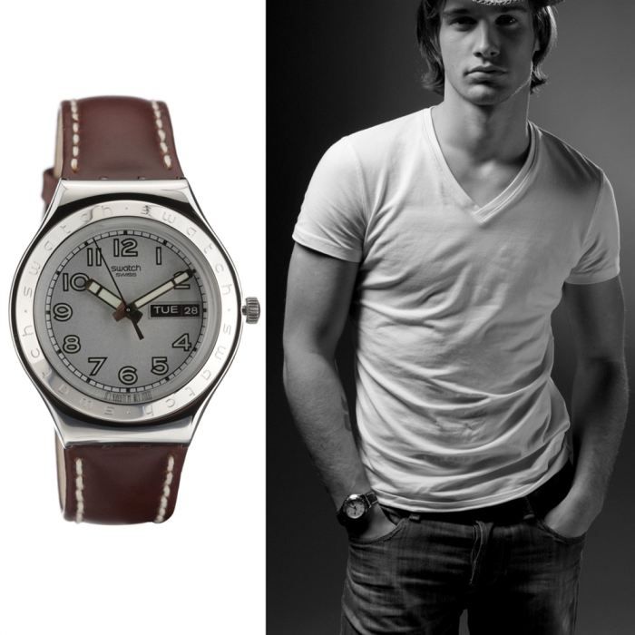 Swatch Irony Big Casse Cou Montre Homme