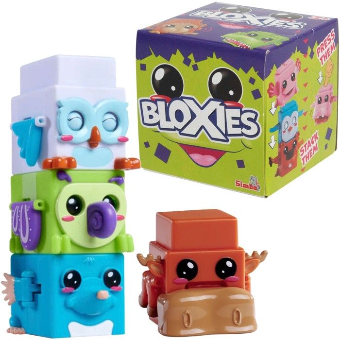 Figurine animale - SIMBA - Bloxies surprise cube - 1 figurine surprise - 3 ans - Multicolore