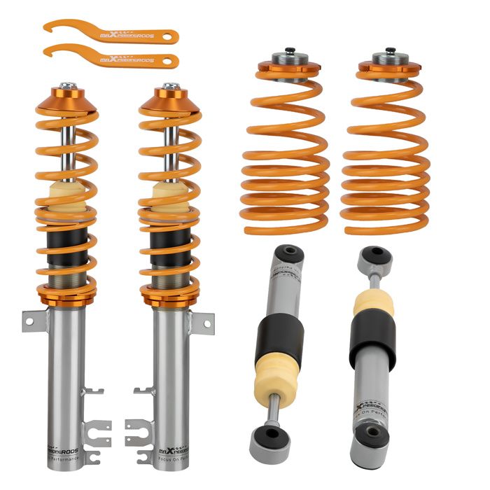 Frankberg 2x Suspension Springs Essieu Avant Gauche Droite Compatible With Grand Scénic II JM0/1 2004