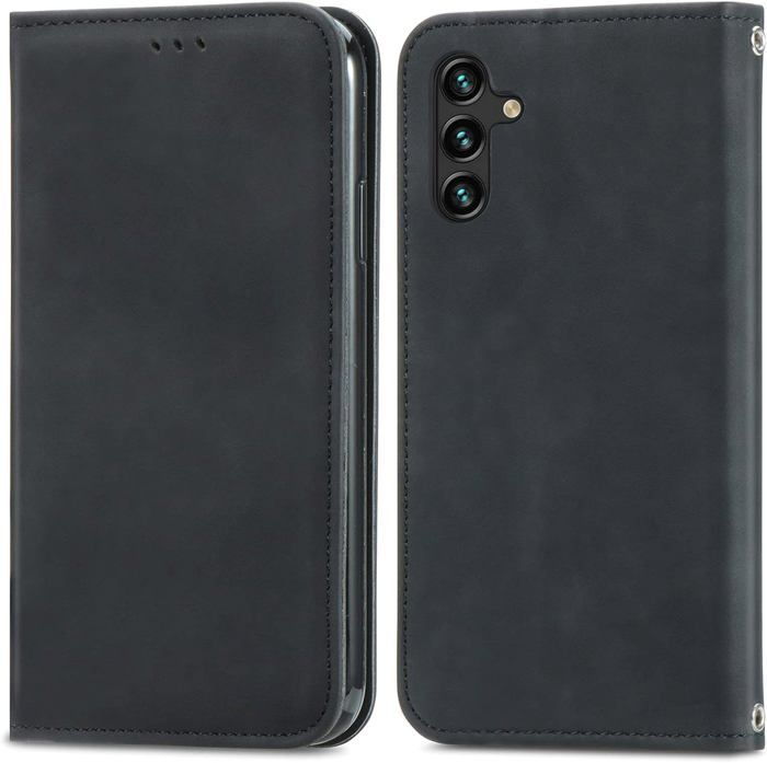Coque Portefeuille Pour Blackview Shark 6 5G - Cuir PU Avec Coutures Tricolores - Dragonne Élastique - Support Et Porte-Cartes - Vert - 9