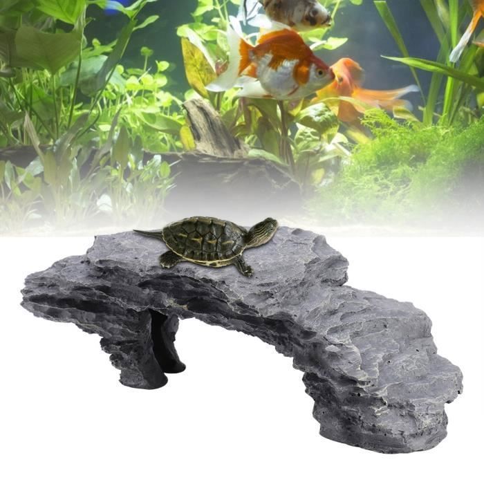 Meilleurs prix pour Grotte de cachette de tortue Cachette de grotte pour Aquarium tortue Reptile cachette pour se animalerie decor wake