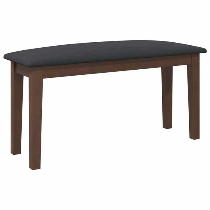 Meilleures Meuble de cuisine-Banc-90 cm marron - bois massif caoutchouc SSDC3869448