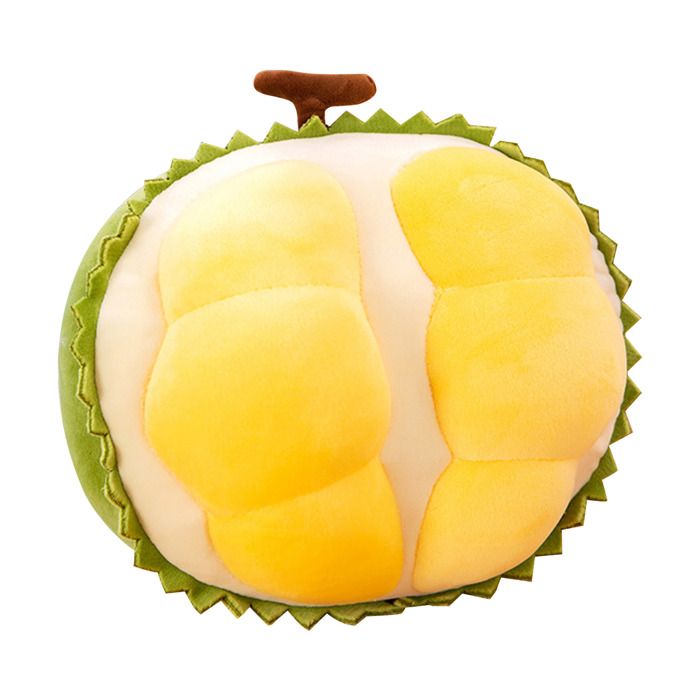Oreiller en peluche de fruits Durian 35 cm, grandes poupées super