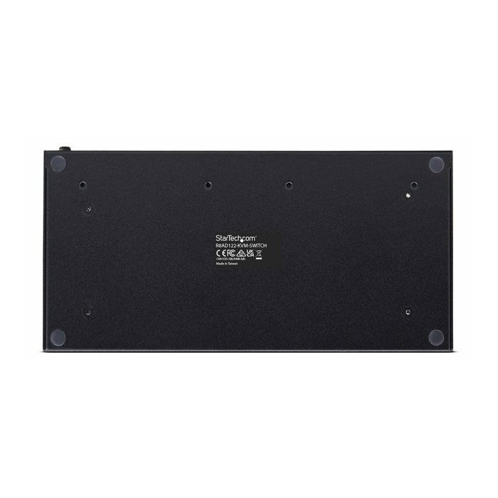 StarTech.com 8 Port DisplayPort KVM Switch w1U Rack Mount Kit 4K 60Hz Commutateur KVM 8 x KVM port 1 utilisateur local de bureau Conformité TAA - vue 3