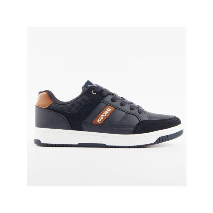 Kaporal Basket - KAPORAL - Dolphine - Noir - Synthétique - Lacets classiques